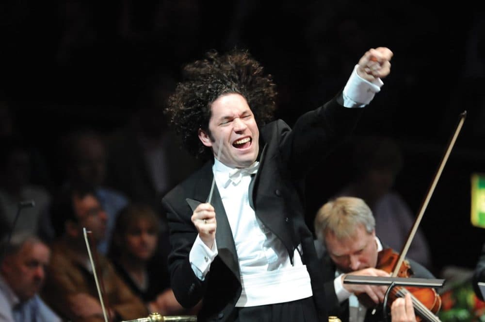 Gustavo Dudamel conducts the Los Angeles Philharmonic. (Courtesy)