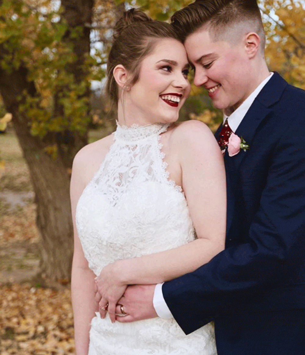 Tabatha and Marlee Castillo's wedding (Credit Tabatha Castillo)