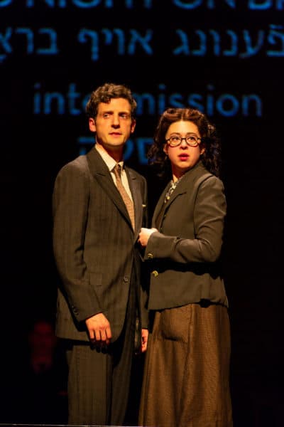 Joby Earle and Adina Verson in &quot;Indecent.&quot; (Courtesy T. Charles Erickson)