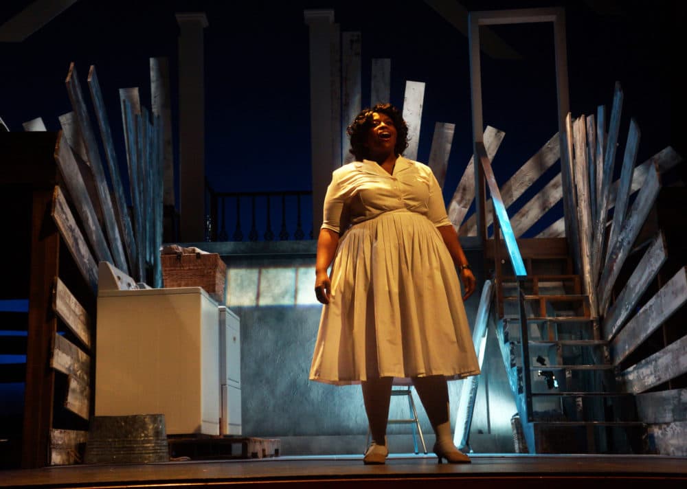 Yewande Odetoyinbo as Caroline. (Courtesy Sharman Altshuler)