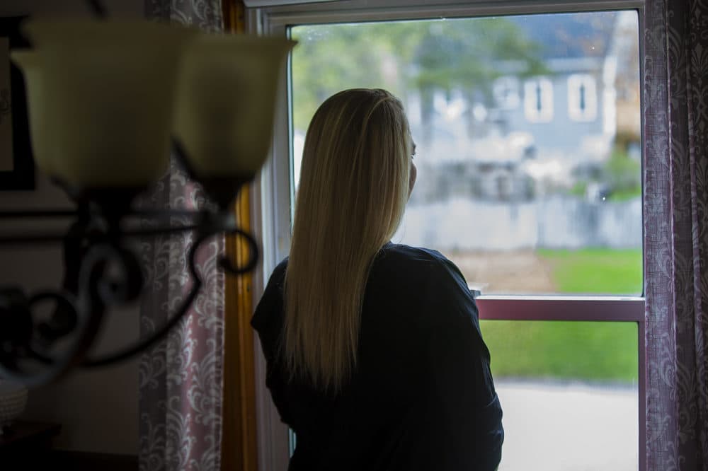 Smith at her Massachusetts home (Jesse Costa/WBUR)