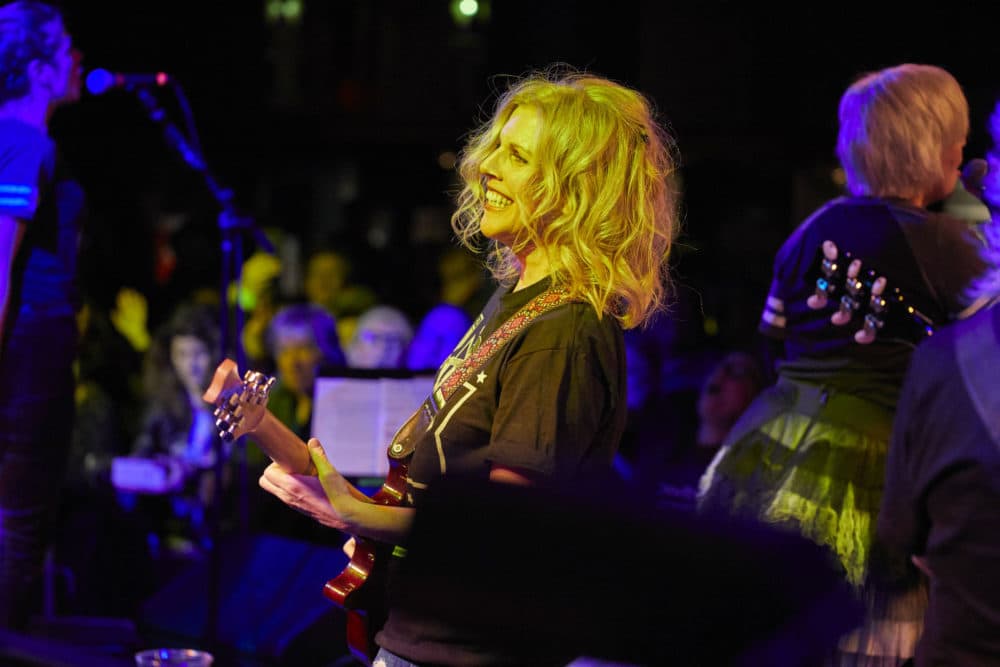 Belly’s Tanya Donelly performing with BOTO. (Courtesy Kelly Davidson)