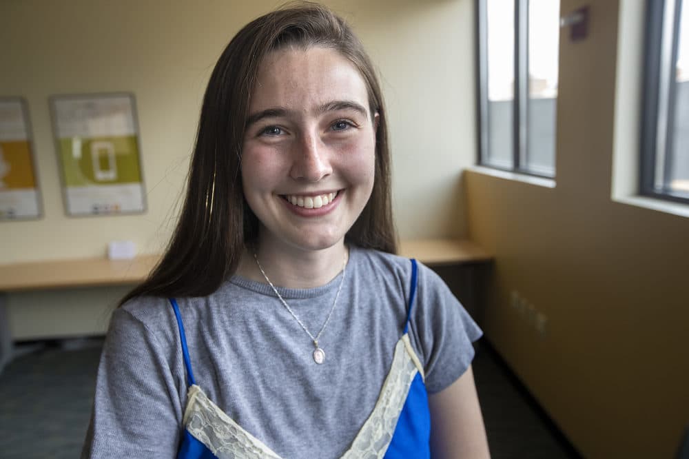 Sarah Groustra, a Brookline High School graduate, wrote a column in the school newspaper about period stigma last year. That led to Brookline voting to become the first municipality to offer free pads and tampons in all town-owned restrooms. 