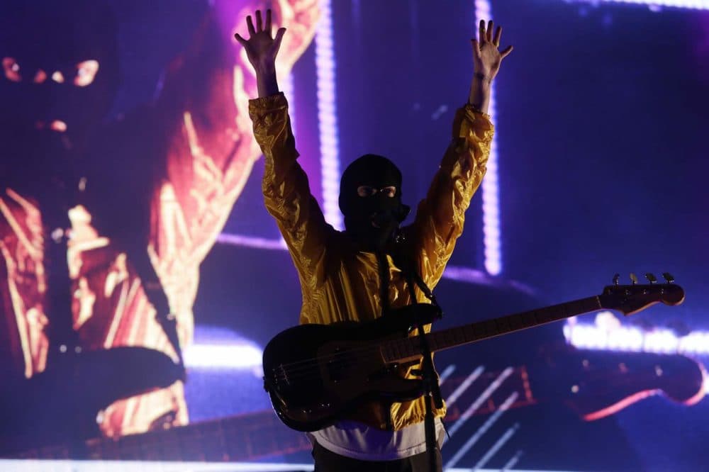 Twenty One Pilots headlines Friday night at Boston Calling. (Hadley Green for WBUR)