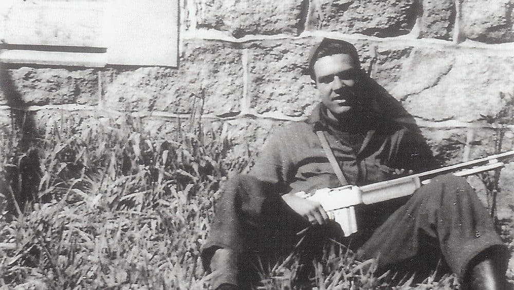 Lieutenant Arthur Staymates, who was 19 when he stormed the beaches of Normandy. (Courtesy of The National WWII Museum)