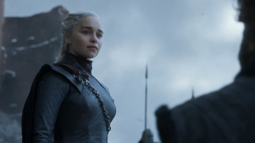 Emilia Clarke in "Game of Thrones." (HBO)