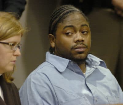 Michael Addison, the only person on death row in New Hampshire, is seen during his 2006 arraignment. (Dick Morin/AP/Pool)