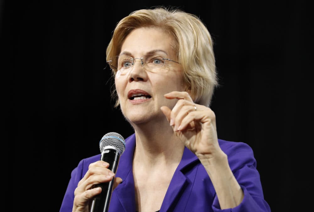 In February, U.S. Sen. Elizabeth Warren and two of her congressional colleagues wrote a letter to PTS’ president, requesting information about how the company keeps detainees safe, as federally required. (John Locher/AP)