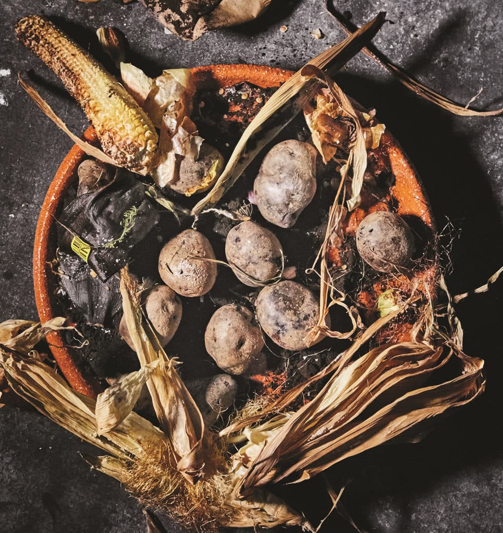 Compost potatoes from &quot;Vegetables Unleashed&quot; by José Andrés and Matt Goulding. (Photo by Peter Frank Edwards)