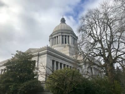 Washington State Capitol Building in Olympia (Josh Swartz/WBUR)