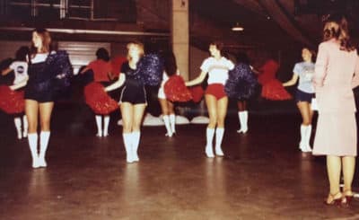Anna Cruse (far left) at a 1978 Washington Bullettes practice. (Courtesy Anna Cruse)