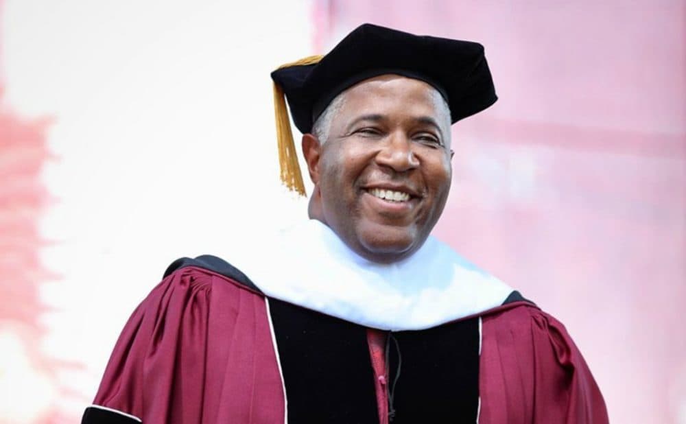 Robert F. Smith, founder, chairman and CEO of Vista Equity Partners, at Morehouse College's graduation on May 19, 2019. (Facebook)