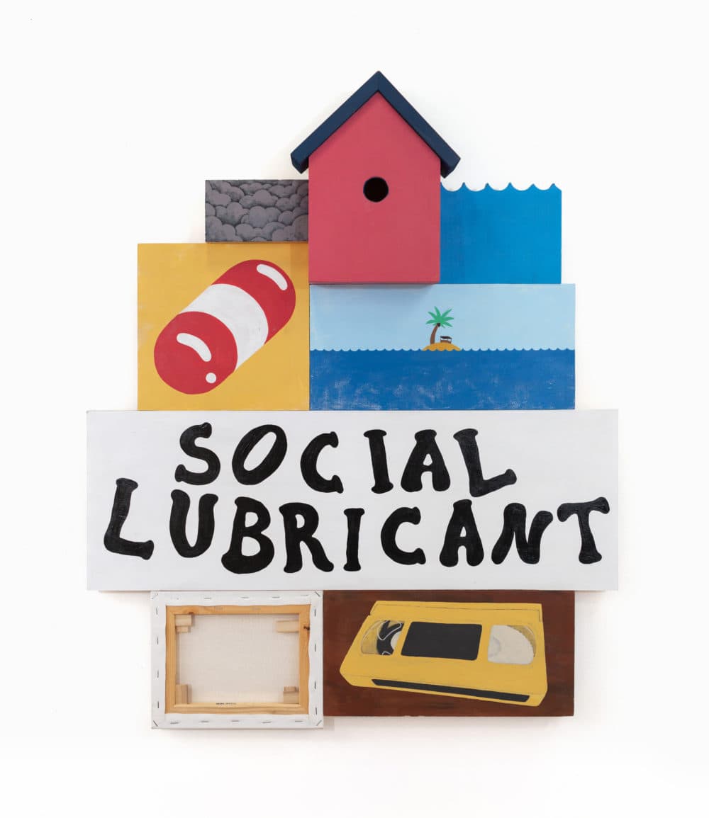 TJ Kelley III's &quot;Social Lubricant.&quot; (Courtesy Distillery Gallery)