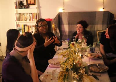 How The Cauldron's Dinner Parties Are Fostering An Intentionally Feminist Community