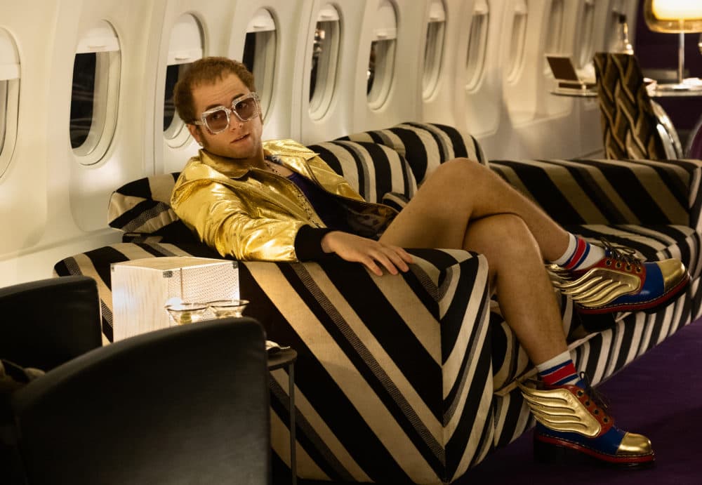 Taron Egerton as Elton John in &quot;Rocketman.&quot; (Courtesy Paramount Pictures)