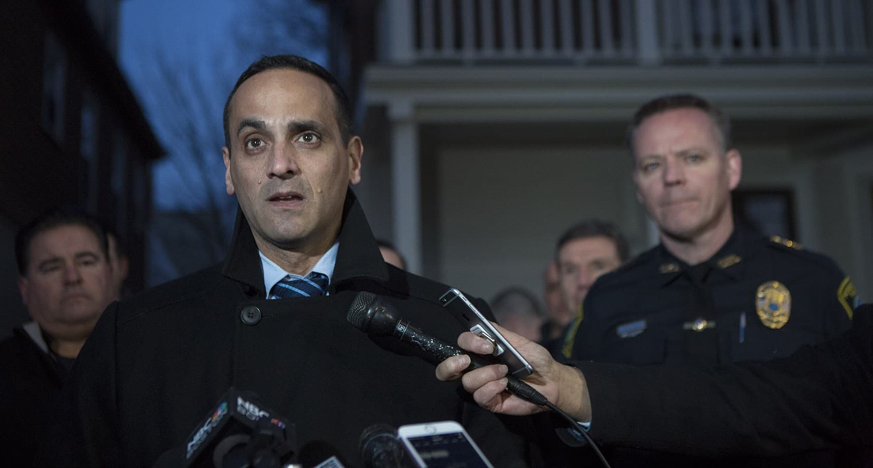 Somerville Mayor Joseph Curtatone in 2017 (Jesse Costa/WBUR)