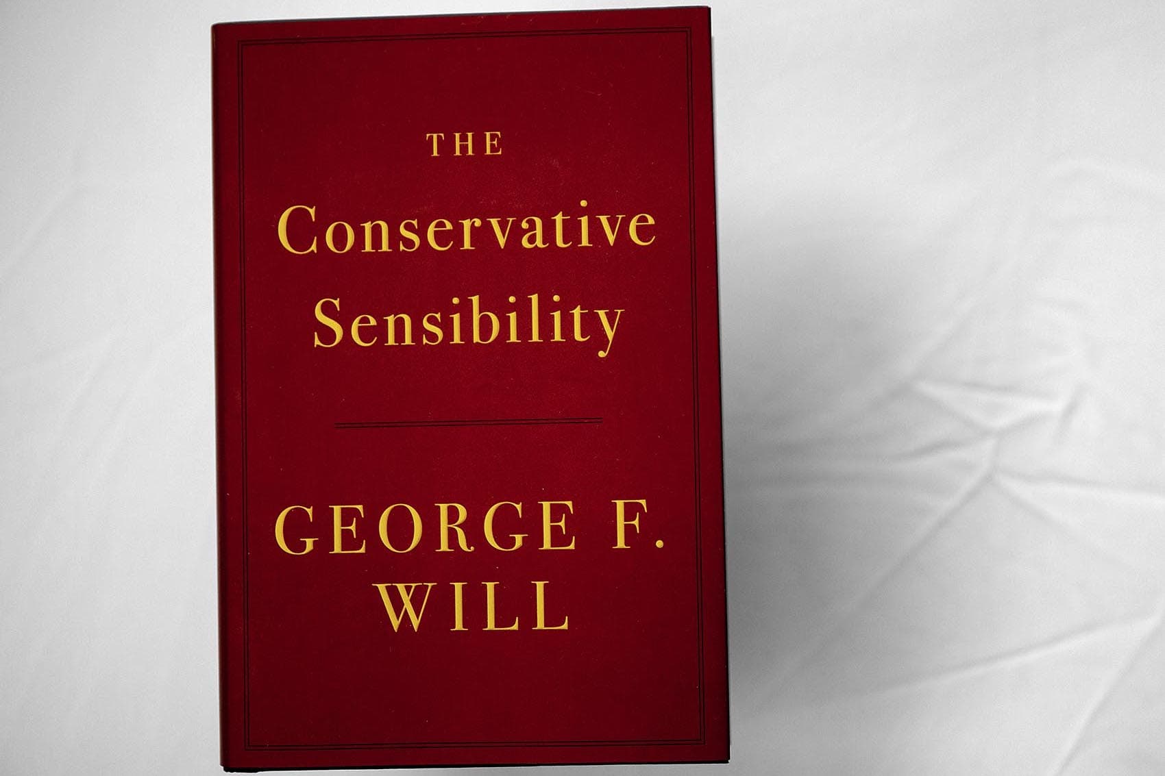 "The Conservative Sensibility," by George F. Will. (Robin Lubbock/WBUR)