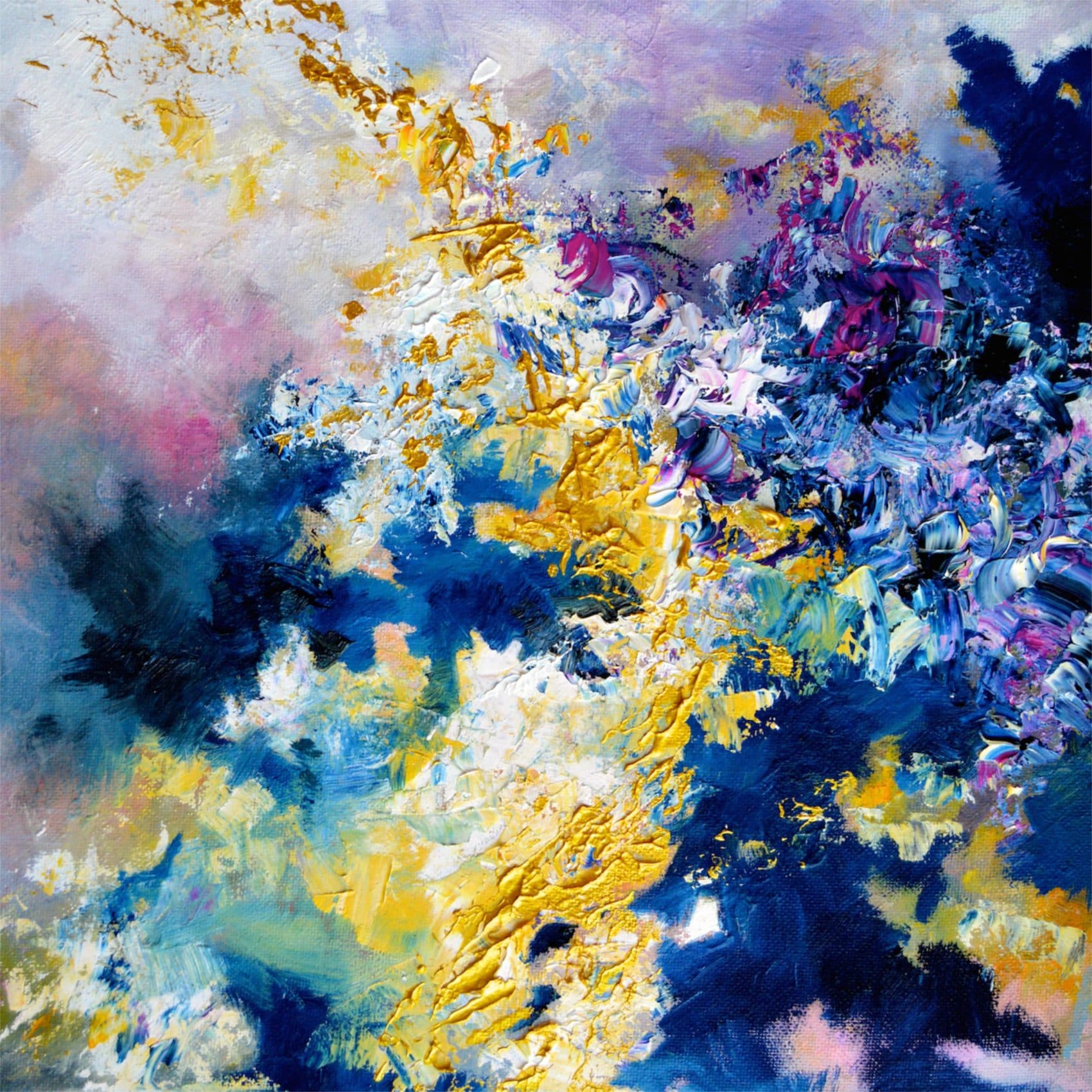 Melissa McCracken's painting "Little Wing," inspired by the Jimi Hendrix song of the same name. (Courtesy of Melissa McCracken)