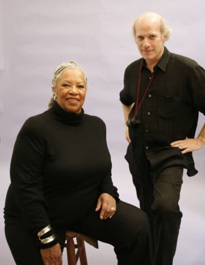 Toni Morrison and Timothy Greenfield-Sanders. (Courtesy Timothy Greenfield-Sanders/Magnolia Pictures)