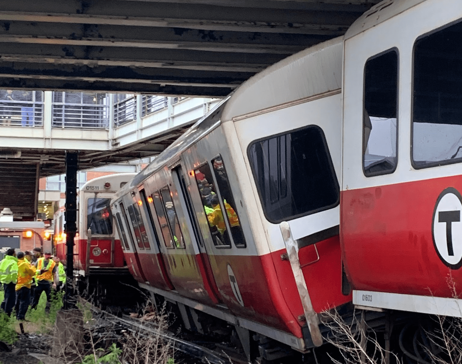Some Red Line Service Suspended Again, A Day After Train Derails
