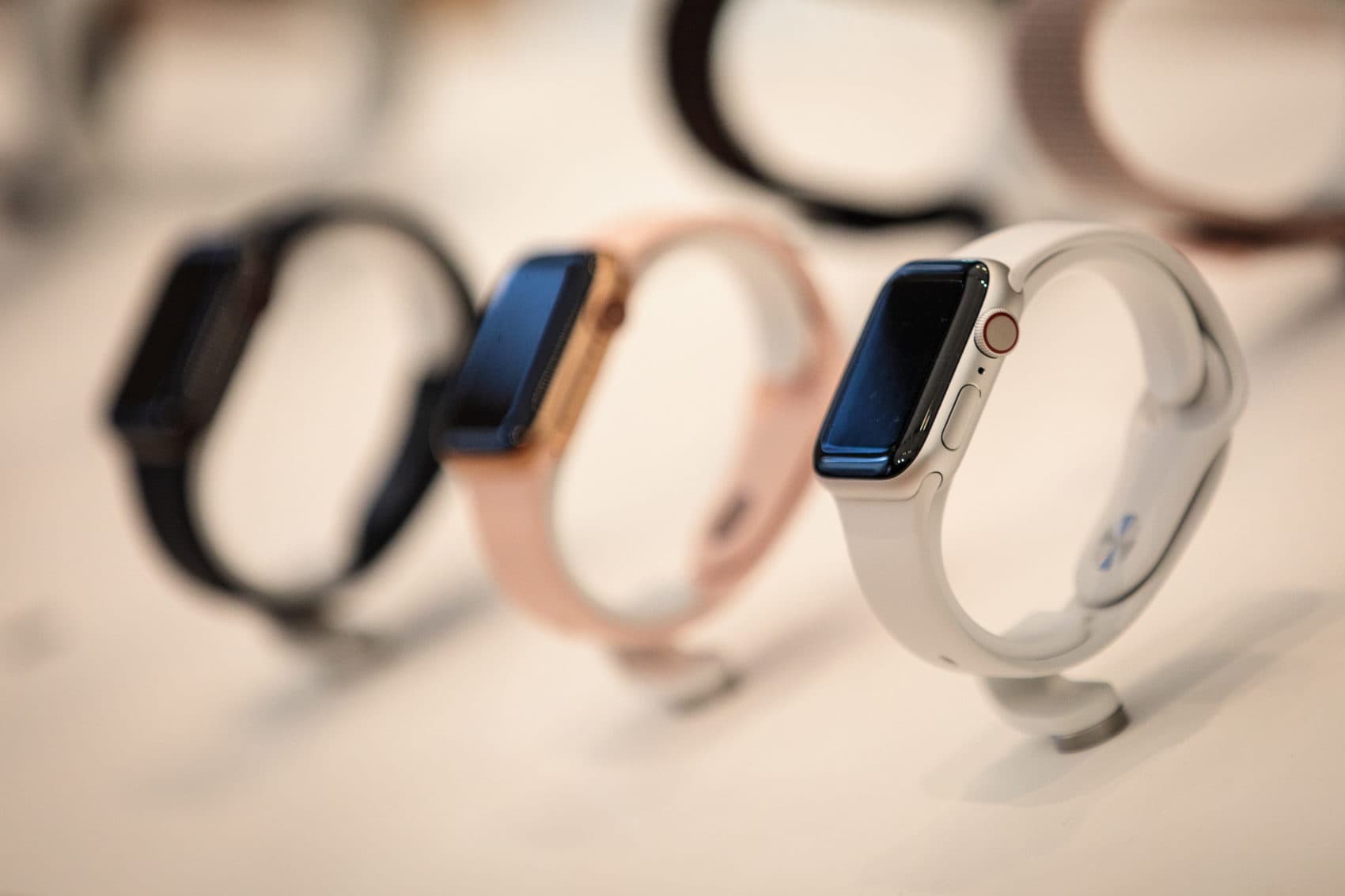 A Massachusetts paddleboarder was rescued earlier this month after she used her Apple Watch to call 911. (Jack Taylor/Getty Images)
