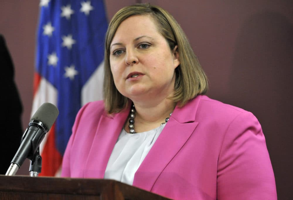 RMV head Erin Deveney, in a 2014 file photo (Josh Reynolds/AP, File)