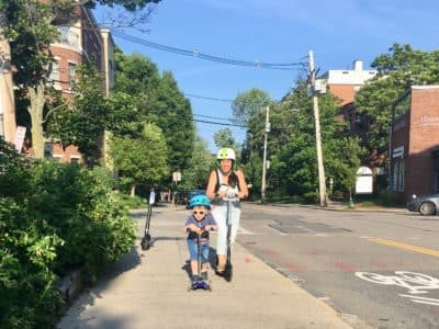 Nobody Bothered Me On My Push Scooter. Then E-Scooters Came To Brookline