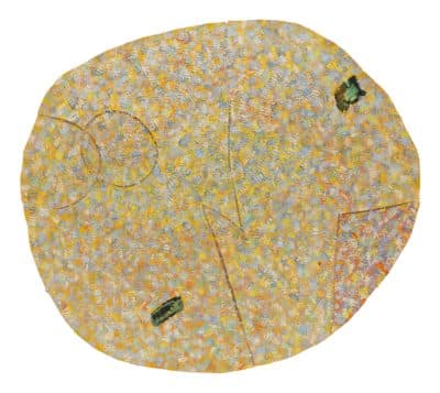 Howardena Pindell, &quot;Artemis,&quot; 1986. (Courtesy the artist and Garth Greenan Gallery, New York)