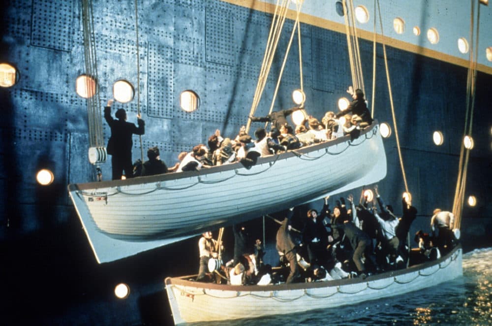 A still from &quot;Titanic&quot; (1997), directed by James Cameron. (Courtesy Paramount Pictures/Photofest)