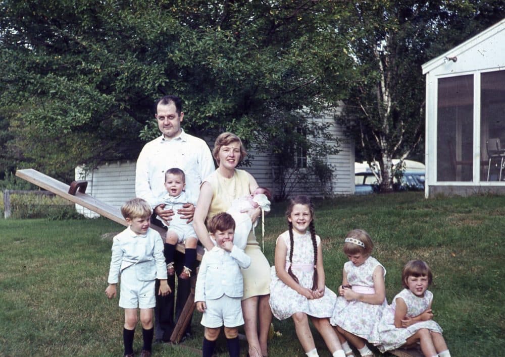 The author's grandmother, Gertrude &quot;June&quot; Murray, with her family on Easter in 1965. (Courtesy)