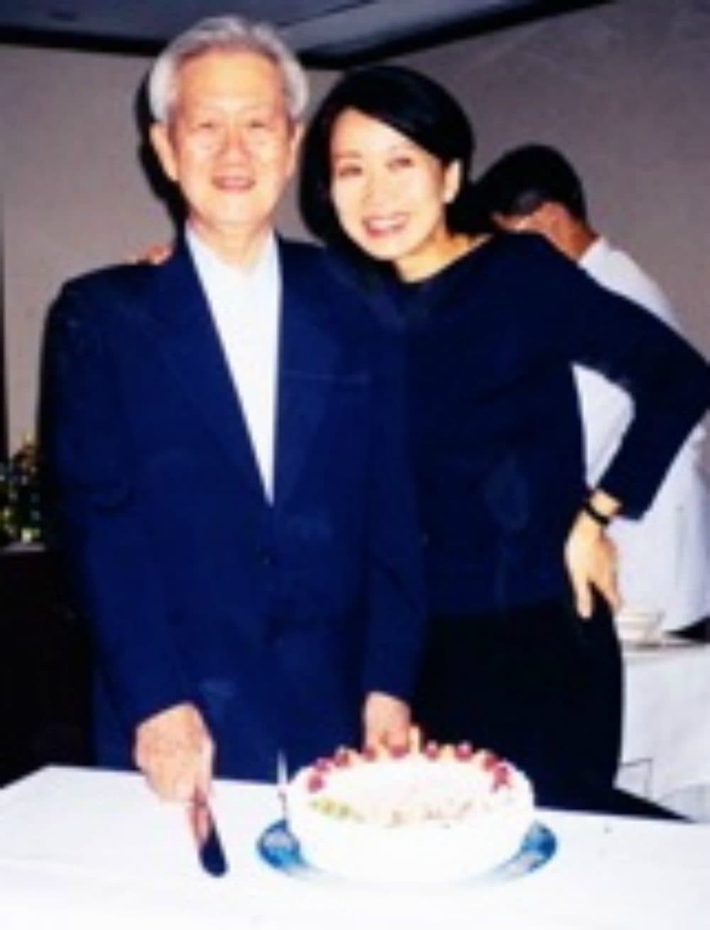 The author with her father, circa 1991. (Courtesy)