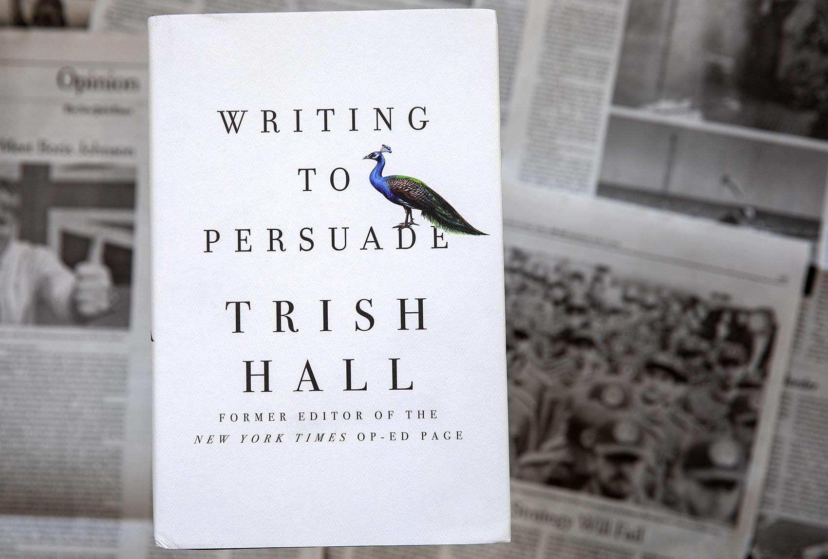"Writing To Persuade" by Trish Hall. (Robin Lubbock/WBUR)