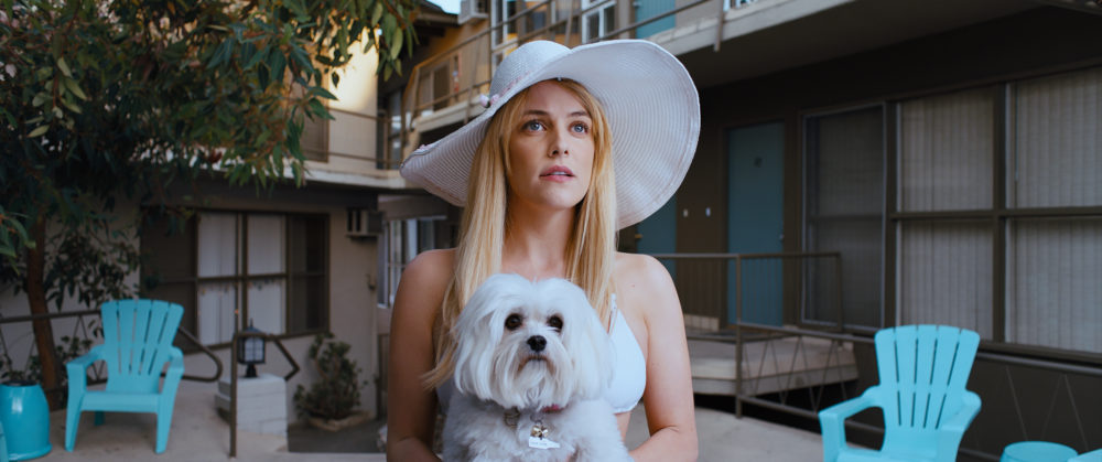Riley Keough as Sarah in &quot;Under the Silver Lake.&quot; (Courtesy A24)