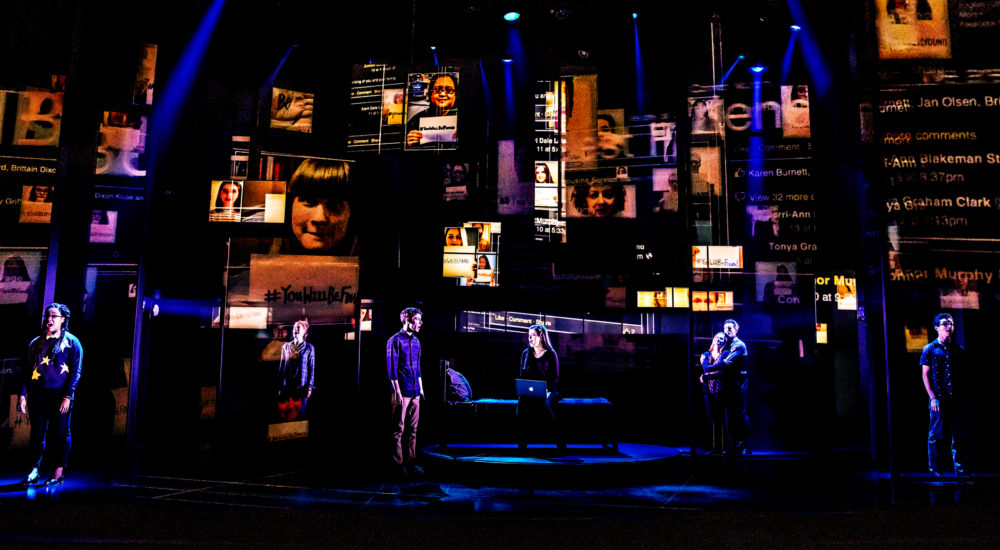 The cast of the &quot;Dear Evan Hansen&quot; tour. (Courtesy Matthew Murphy)