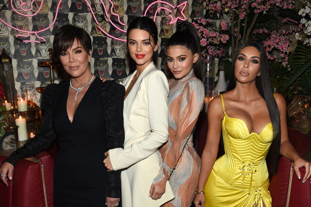 Left to right, Kris Jenner, Kendall Jenner, Kylie Jenner and Kim Kardashian attend a dinner hosted by The Business of Fashion to celebrate its latest special print edition "The Age of Influence" at Peachy's/Chinese Tuxedo on May 8, 2018 in New York City. (Dimitrios Kambouris/Getty Images for The Business of Fashion)