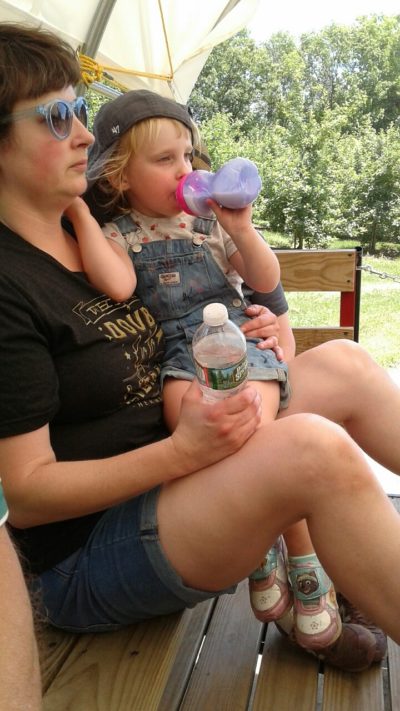 Jen Turner holds her daughter, Margaret. (Courtesy of Jen Turner)