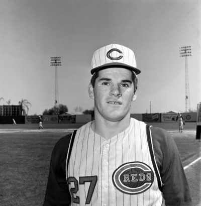 22-year-old Pete Rose before his rookie 1963 season. (AP Photo)