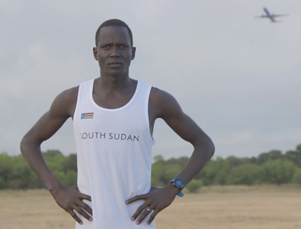 Marathoner Guor Mading Maker, also known as Guor Marial. (Courtesy Woods Hole Film Festival)