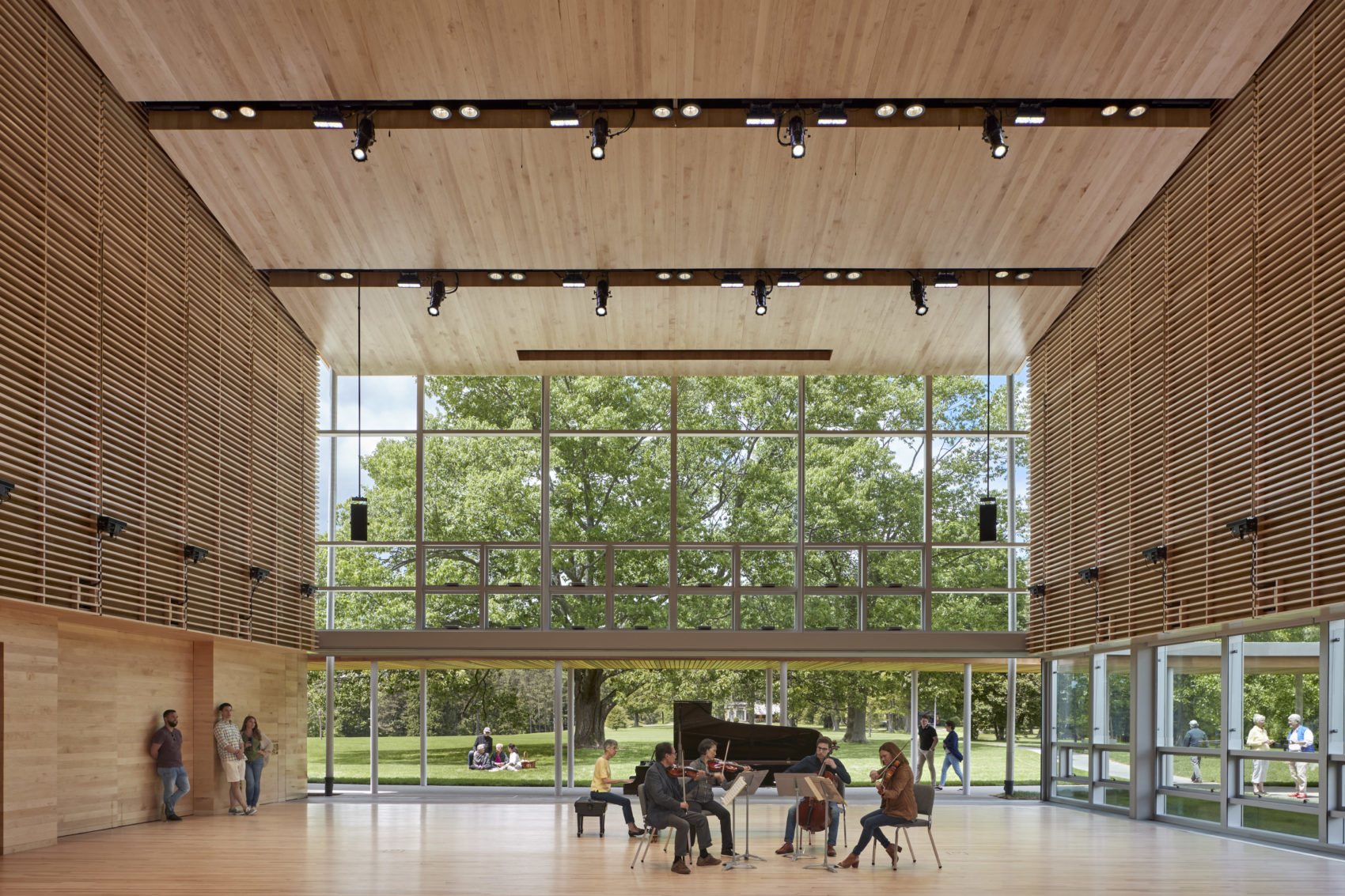 Tanglewood's Linde Center for Music and Learning, home of the Tanglewood Learning Institute. (Courtesy Robert Benson)