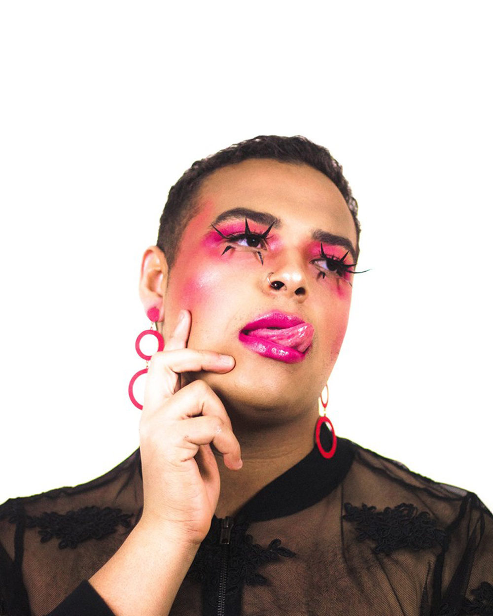 "Blush" by makeup and drag artist Tyler Nicholson and photographer Christy Petrie (Courtesy of the artists)