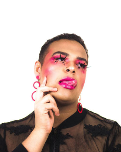 &quot;Blush&quot; by makeup and drag artist Tyler Nicholson and photographer Christy Petrie (Courtesy of the artists)
