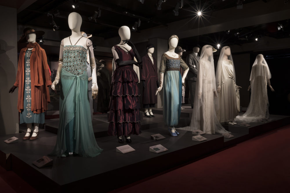 Costumes worn in &quot;Downton Abbey.&quot; (Courtesy Rodolfo Martinez/NBCUniversal International)