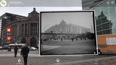 An Augmented Reality Experience On The Greenway Reminds Us Of Life Before The Big Dig