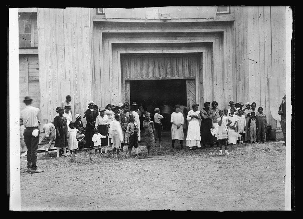 Ruins after the race massacre in Tulsa, Okla. (Photo courtesy of the Library of Congress, Prints &amp; Photographs Division, American National Red Cross Collection)