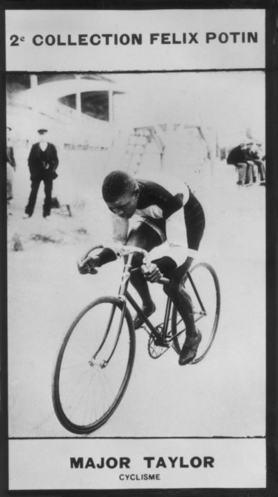 Major Taylor broke more than a dozen world records. (Hulton Archive/Getty Images)