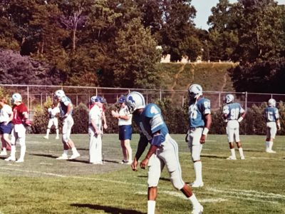 Leland Melvin was drafted by the Detroit Lions in 1986. (Courtesy Leland Melvin)