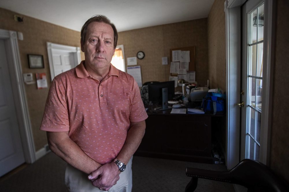 Bill King, a psychiatric nurse at the Worcester Recovery Hospital (Jesse Costa/WBUR)