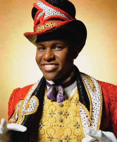 Andres Serrano's photograph of Ringmaster Jonathan Lee Iverson in 2003. (Courtesy of the artist and Nathalie Obadia gallery)