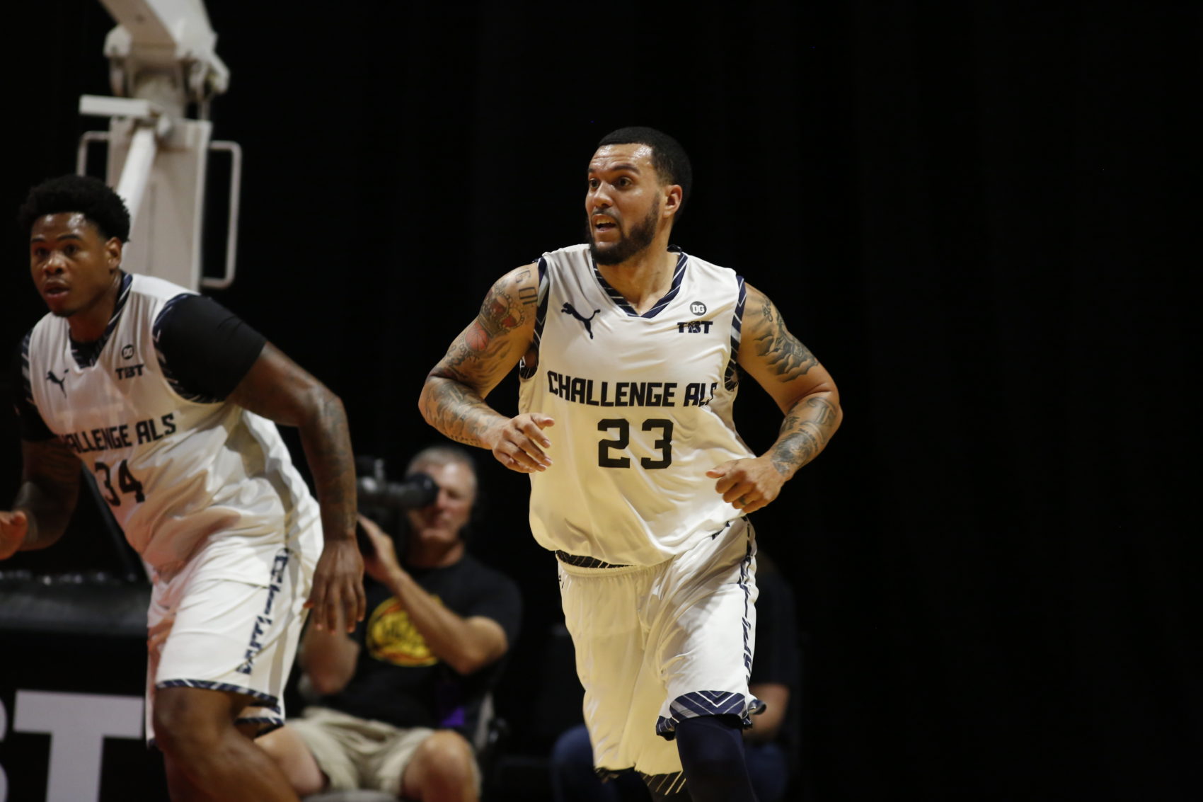 Sean Marshall is the leader of Team Challenge ALS. (Tim Broussard/Courtesy The Basketball Tournament)