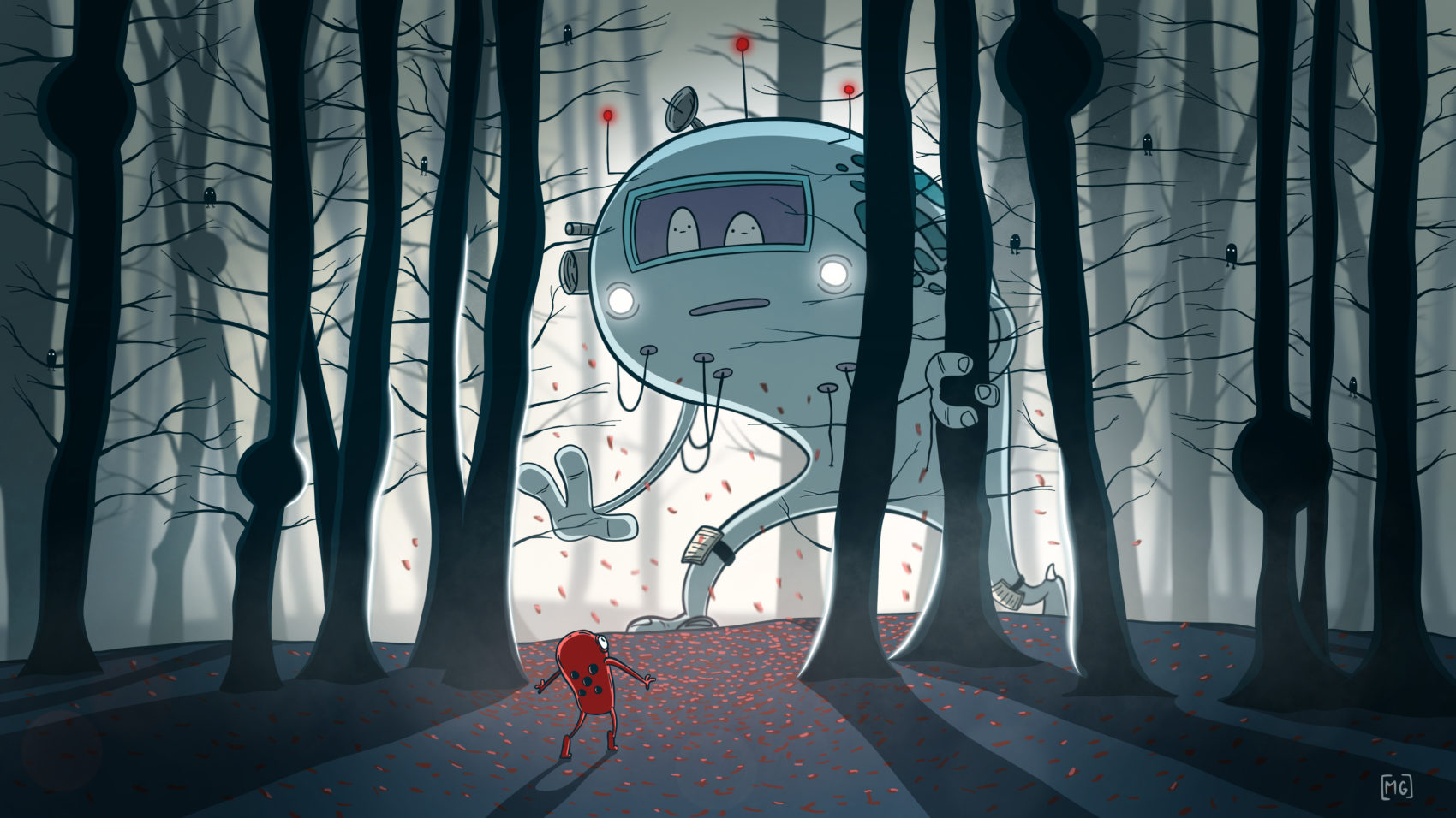"A Walk In The Woods" by u/MattGDrawsThings